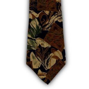 Torriani Italian Silk Abstract Tie